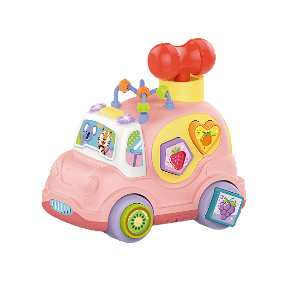 BabyCar Musical Rosa