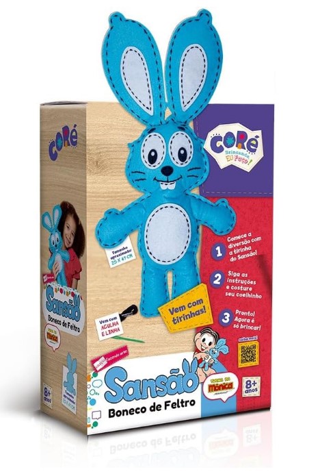 Sansão - Boneco de Feltro