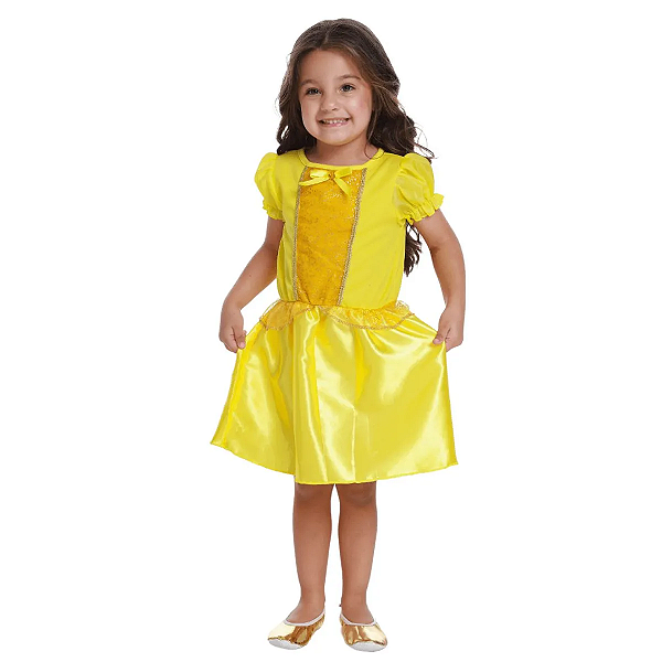 Fantasia Princesa Dourada Pop