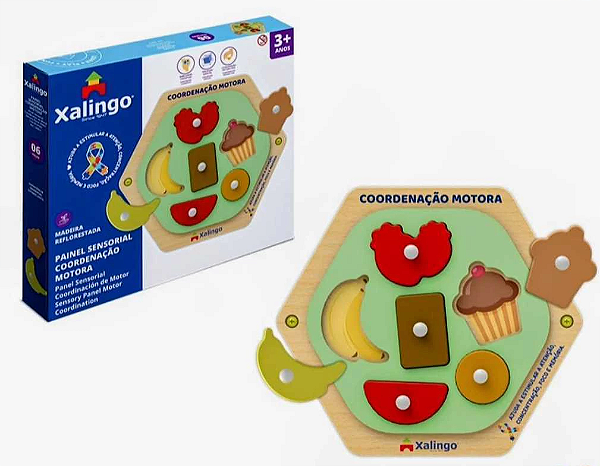 Painel Sensorial Coordenação Motora