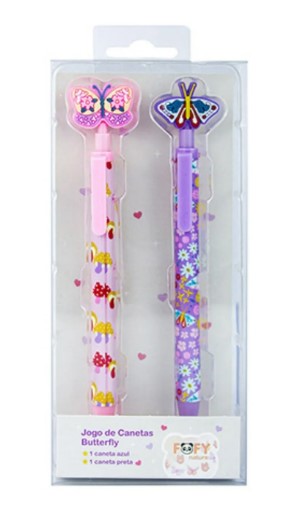 Jogo de Canetas Butterfly - FF8015