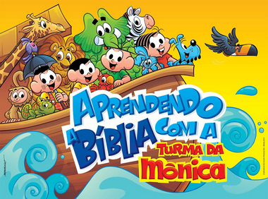 Jogo de Tabuleiro -Aprendendo a Biblia com a Turma da Monica
