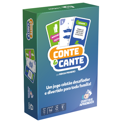 Conte e Cante - Jogo de Cartas + Livreto