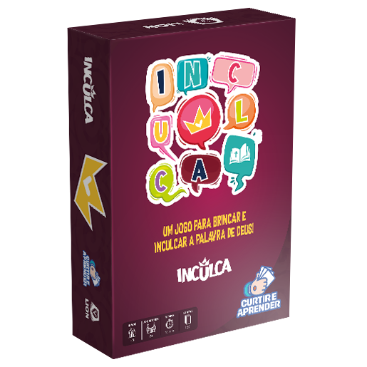 Inculca - Jogo de Cartas Biblico - 6 Jogos em 1