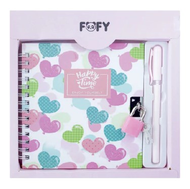 Kit Diário Amor (lilás) - FF6162LL