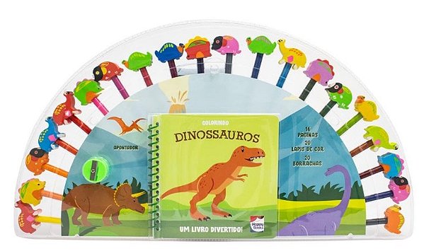Um Livro Divertido! Desenhe os Dinossauros