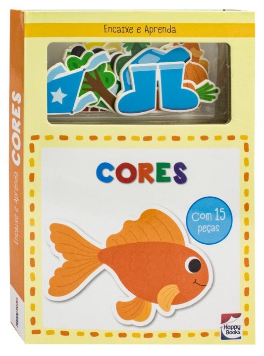 Encaixe e Aprenda: Cores