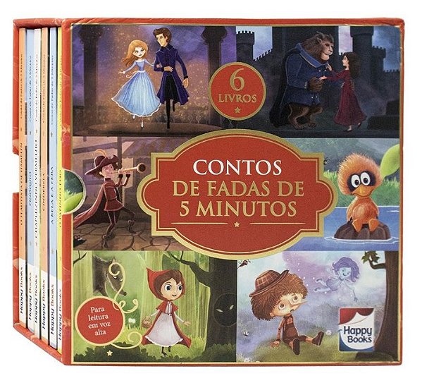 Contos de Fadas de 5 Minutos: Box c/6 unidades