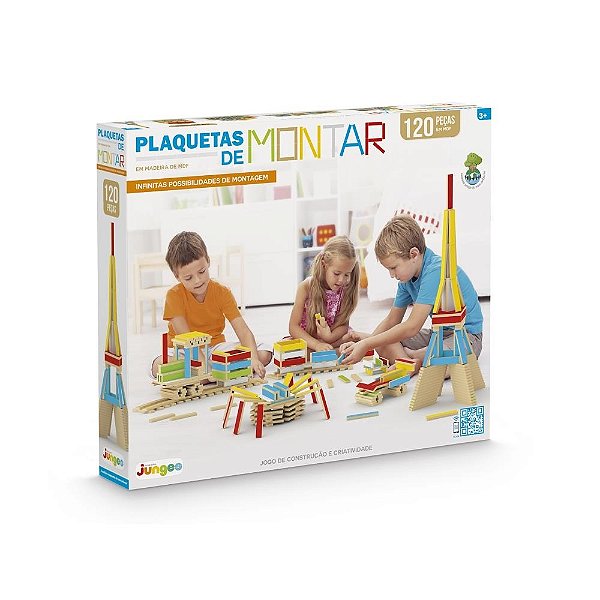 Plaquetas para Montar - 120 Peças