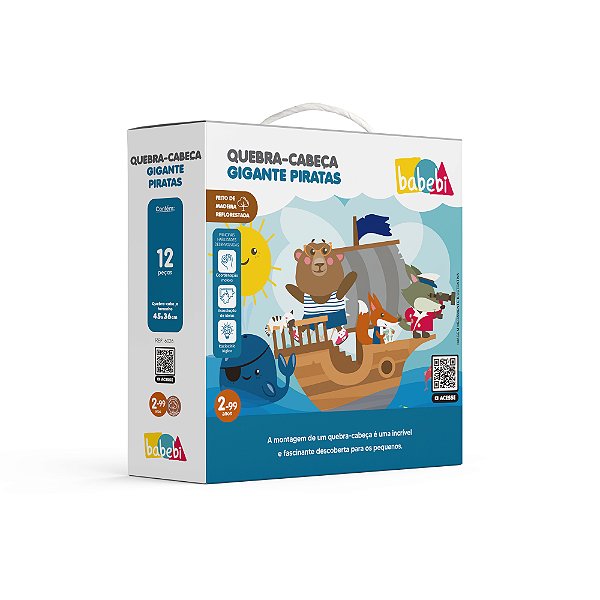 Quebra-cabeça Gigante Piratas