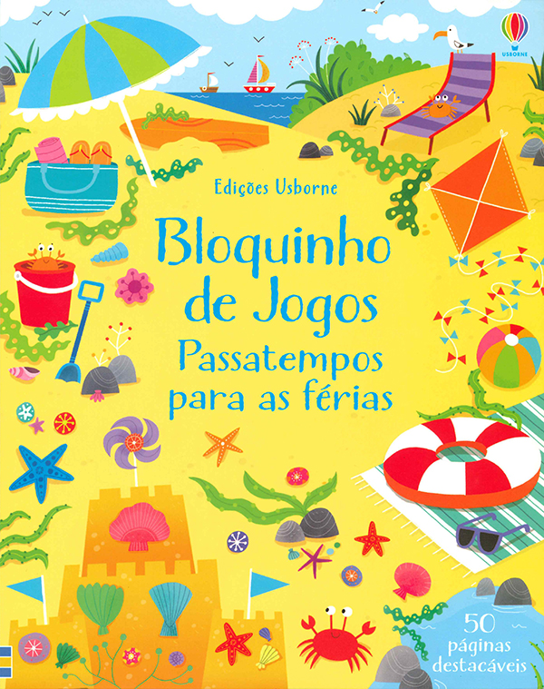 Bloquinho de Jogos Passatempos para as Férias