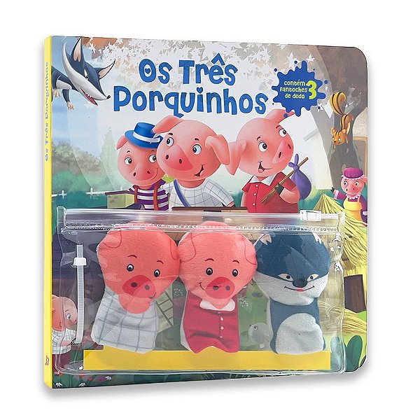 Os Três Porquinhos - Histórias com Dedoche