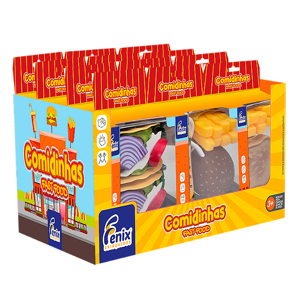 Comidinhas Fast Food - Sortido