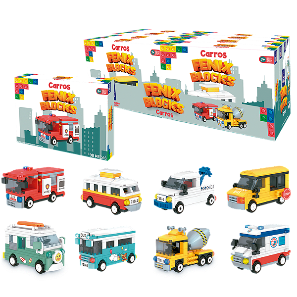 Fenix Blocks Carros - Sortido