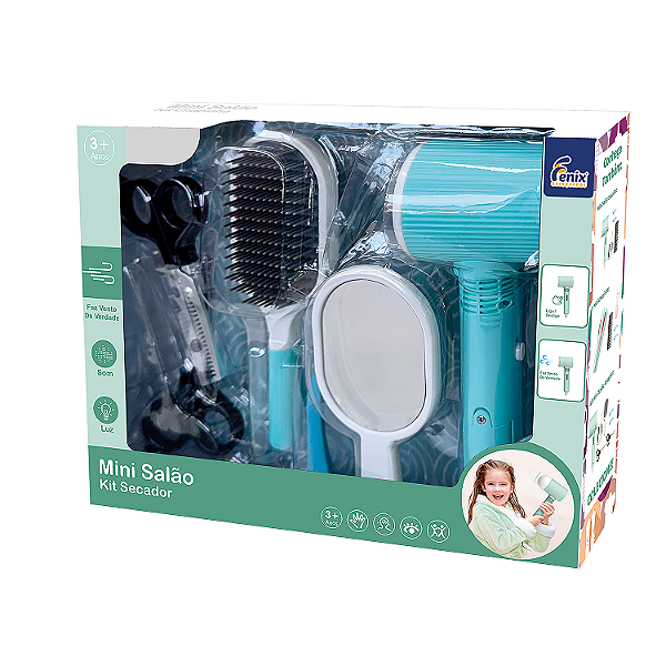 Kit Mini Salon Secador