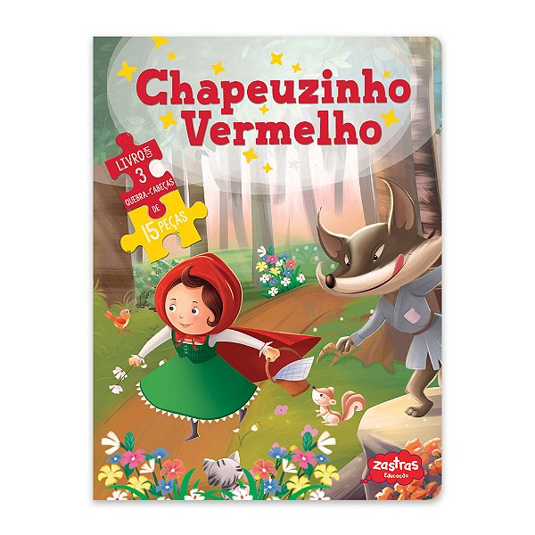 Chapeuzinho Vermelho - Livro com Quebra-Cabeça