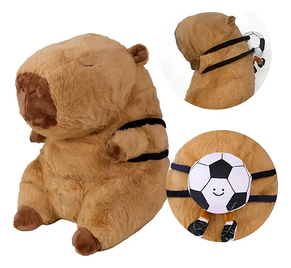 Pelúcia Capivara Grande
