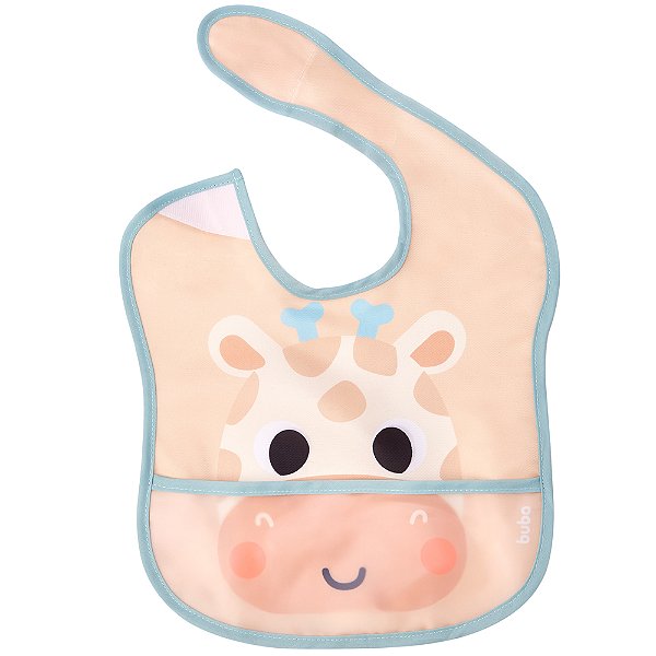 Babador com Bolso Buba Zoo Girafa