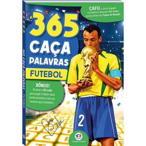 365 Caca-Palavras Futebol Cafu