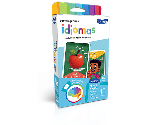 Cartas geniais - Idiomas (português, inglês e espanhol)
