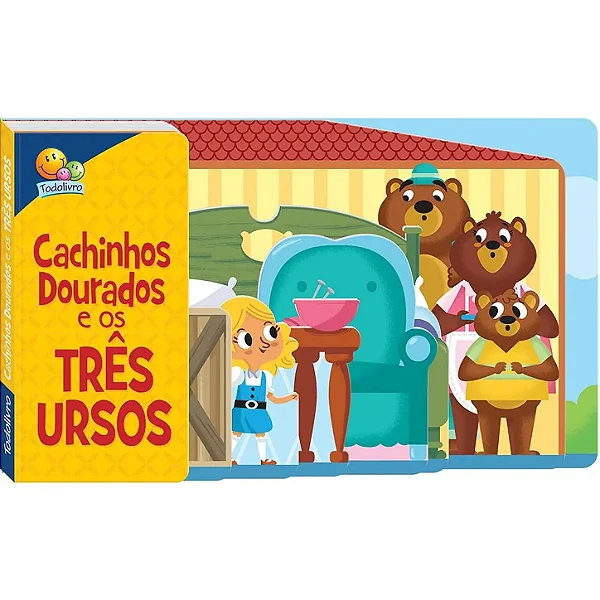 Contos com Abas: Cachinhos Dourados e os Três Ursos