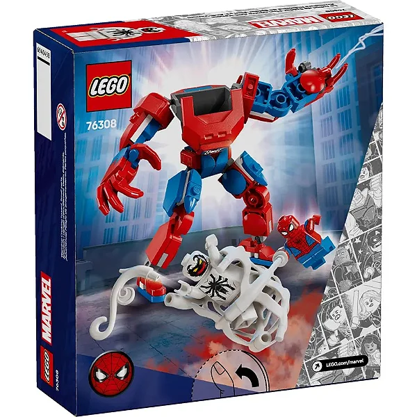 Lego Super Heroes Robô Homem-Aranha vs. Anti-Venom