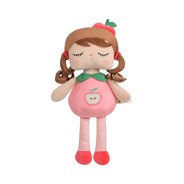 Boneca com Caixa Metoo Angela Frutas Maçazinha 33cm