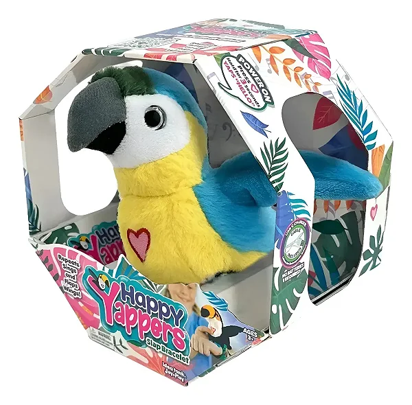 Happy Yappers Papagaio Azul