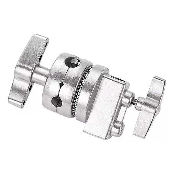 Manopla Para Braço Girafa Aço Inox Articulador De Cabeça