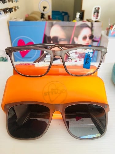 CLIPPON CINZA ACETATO 2 em 1