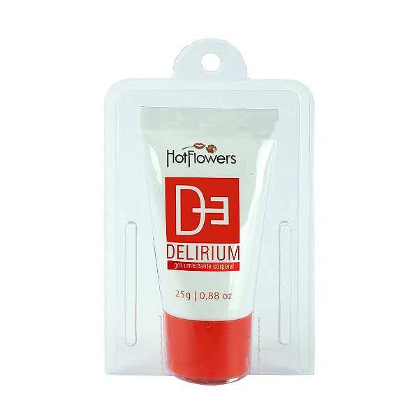 GEL LUBRIFICANTE INTIMO DELIRIUM ESQUENTA E ESFRIA 25G BASE AGUA