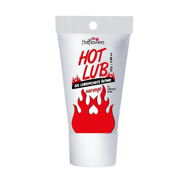GEL DESLIZANTE LUBRIFICANTE INTIMO HOT LUB ANAL VAGINAL 25G
