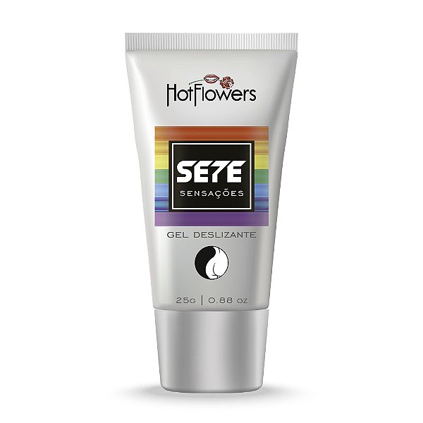 GEL SETE SENSAÇÕES LUBRIFICANTE E ANESTESICO ANAL 25G
