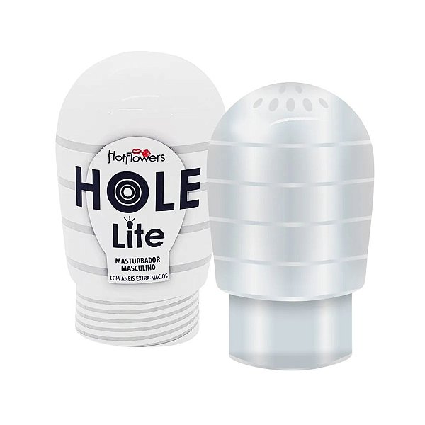 Masturbador Masculino Hot Flowers Hole Lite Com Anéis Extra Macios