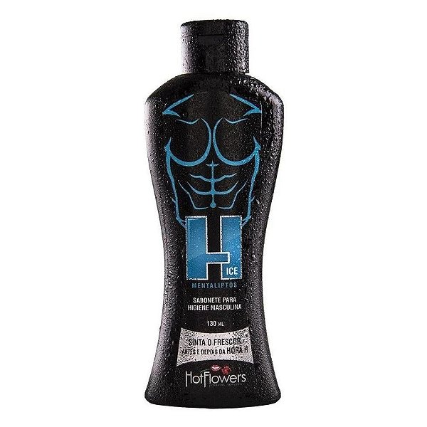 SABONETE ÍNTIMO MASCULINO MENTALIPTOS HOT FLOWERS 130ML REGULA PH PREVINE FUNGOS E BACTERIAS