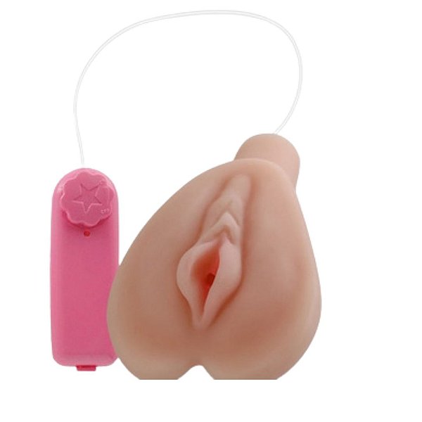 Masturbador Masculino Vagina Realísta CyberSkin com Vibrador