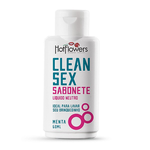 SABONETE HIGIENIZADOR DE BRINQUEDOS CYBERSKIN CLEAN SEX HOT FLOWERS 60ML