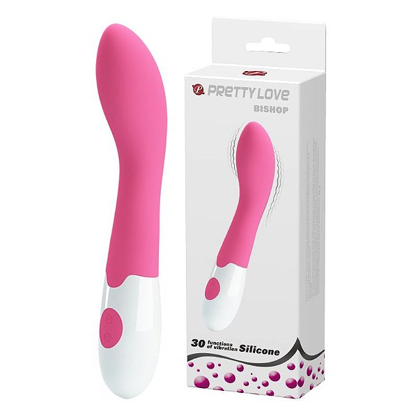 VIBRADOR FEMININO PRETTY LOVE BISHOP 30 NIVEIS DE VIBRACAO