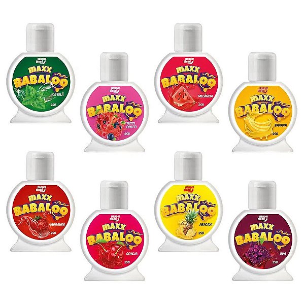 GEL COMESTIVEL PARA ORAL MAXX BABALOO HOT FLOWERS 20G