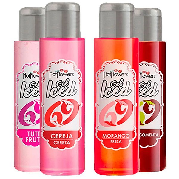 GEL AROMATIZANTE PARA MASSAGEM CORPORAL E ORAL ICED 35 ML