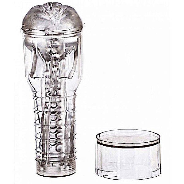 Masturbador Masculino Lanterna Transparente Vagina Cyberskin