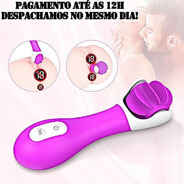 ESTIMULADOR DE CLITORIS E VIBRADOR FEMININO HUNTER S-HANDE