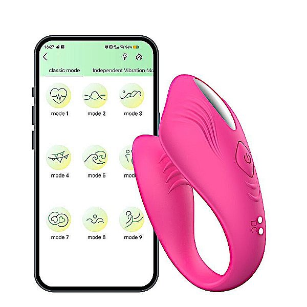 vibrador feminino para casal ela com bluetooth e app