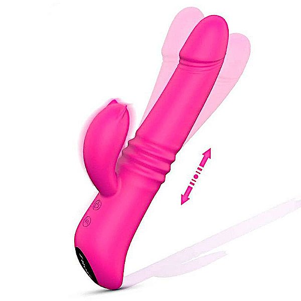 vibrador feminino ponto g clitoris com vai e vem rotativo kaya Sex Hande
