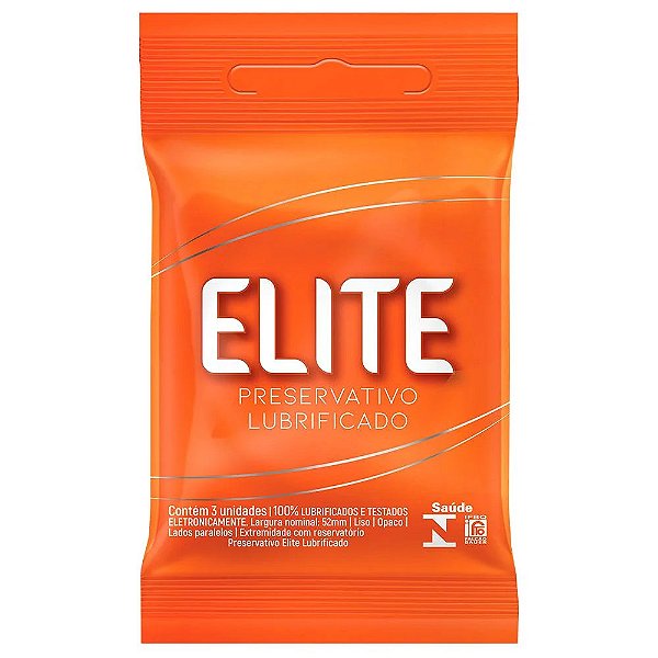 Preservativo Blowtex Camisinha Elite Lubrificado c/3