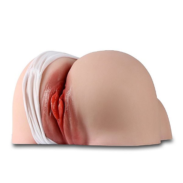 Masturbador Masculino Texturizado CyberSkin Ânus e Vagina