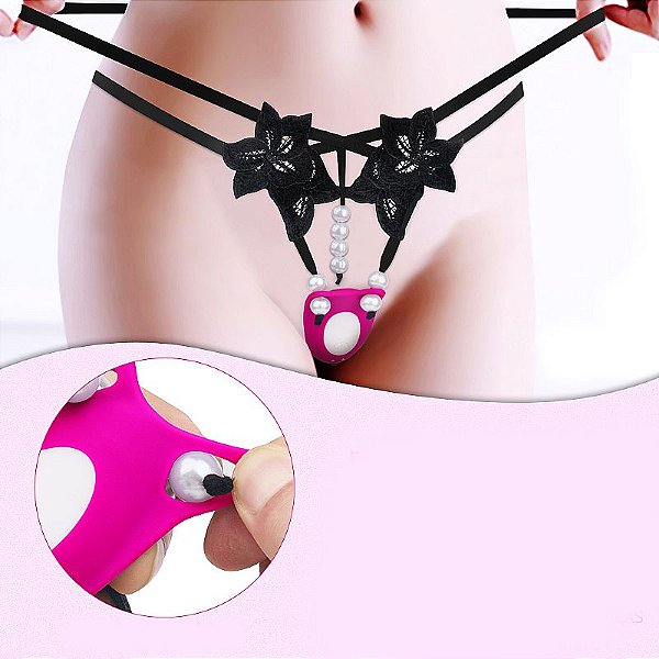 vibrador de calcinha controle Remoto Rebecca Sex Hande Pink