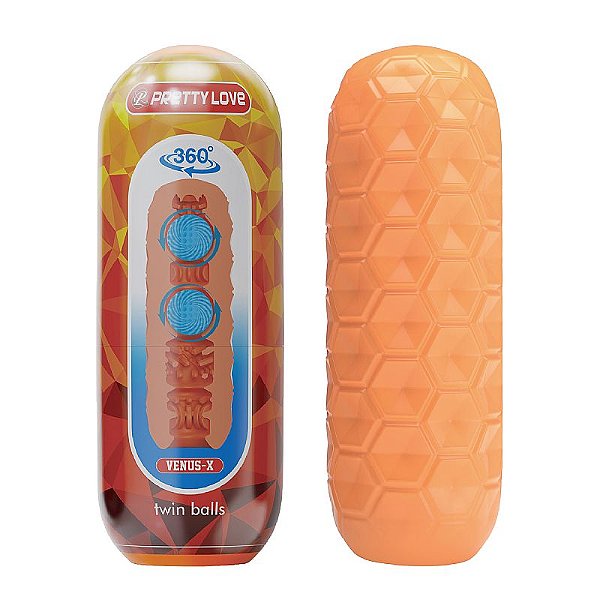Masturbador Masculino EGG Twin Balls Interna