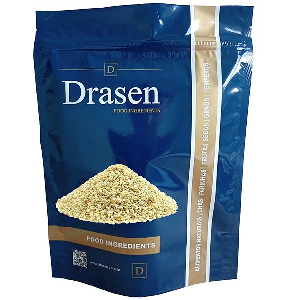 Gergelim Branco Despeliculado - Drasen Food