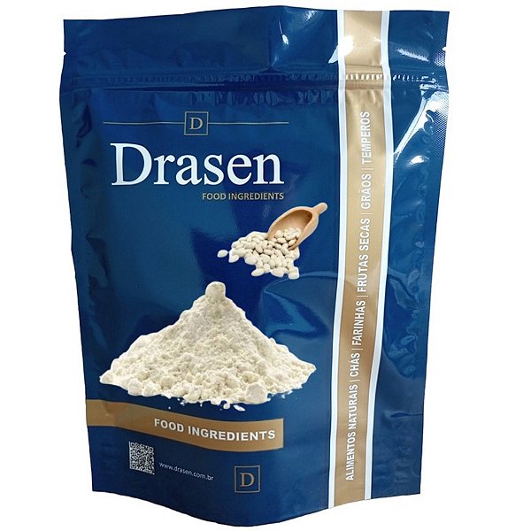 Farinha de Feijão Branco - Drasen Food